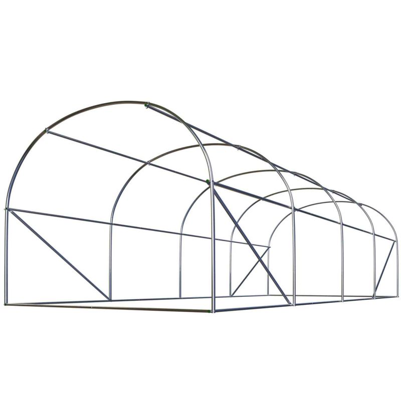 Tunel foliowy Plonos ogrodowy szklarnia 2x3,5m foliak 1 szt.