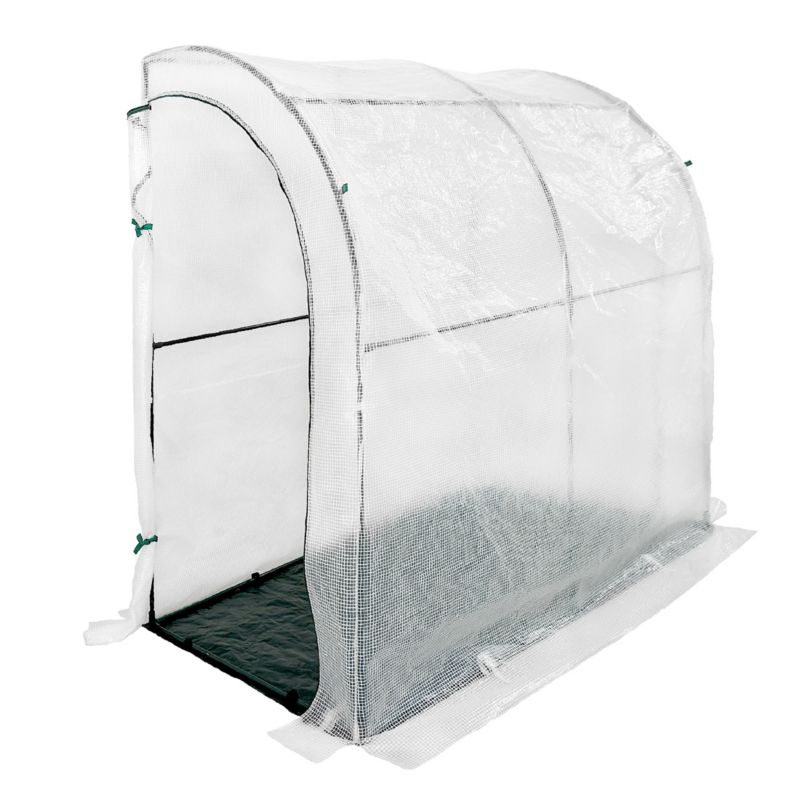 Tunel ogrodowy 4iQ Group 2x1x2m Biały Folia UV 1szt.