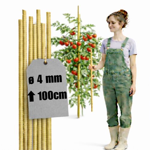 Tyczki kompozytowe do roślin fi 4 mm dł. 100 cm