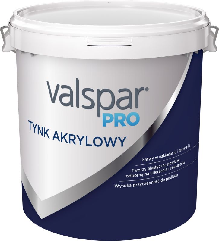 Tynk akrylowy Valspar Pro baza 1 25 kg