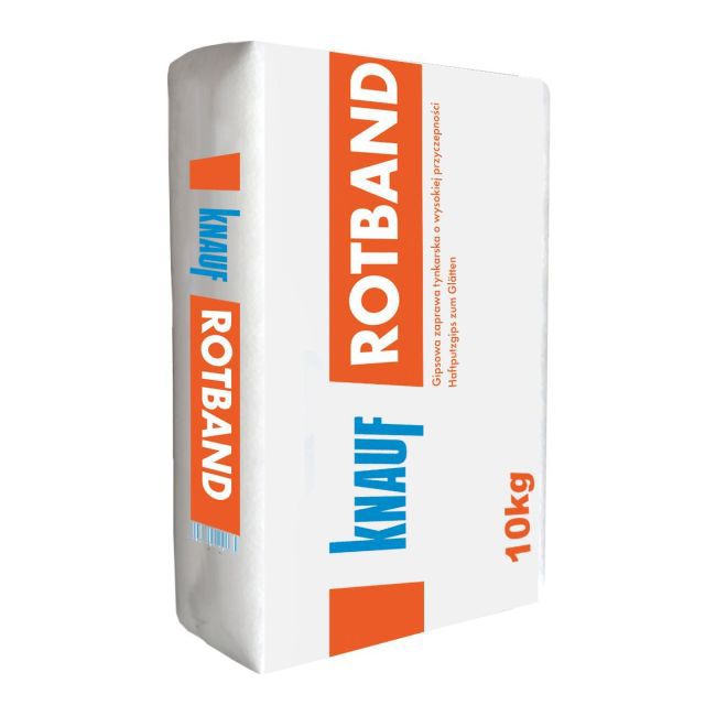 Tynk gipsowy ręczny Knauf Rotband 10 kg