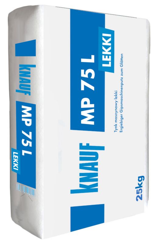 Tynk maszynowy Knauf MP 75 Lekki 25 kg