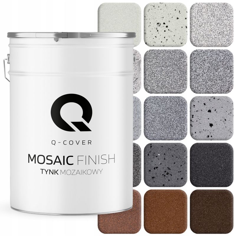 Tynk Mozaikowy Q-Cover Wielokolor 25 KG