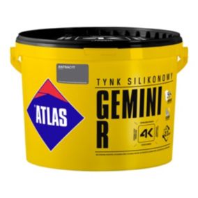 Tynk silikonowy Atlas Gemini R antracyt 25 kg