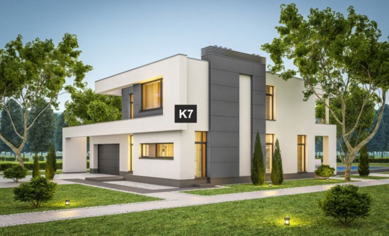 Tynk silikonowy Kreisel K7 biały 20 kg