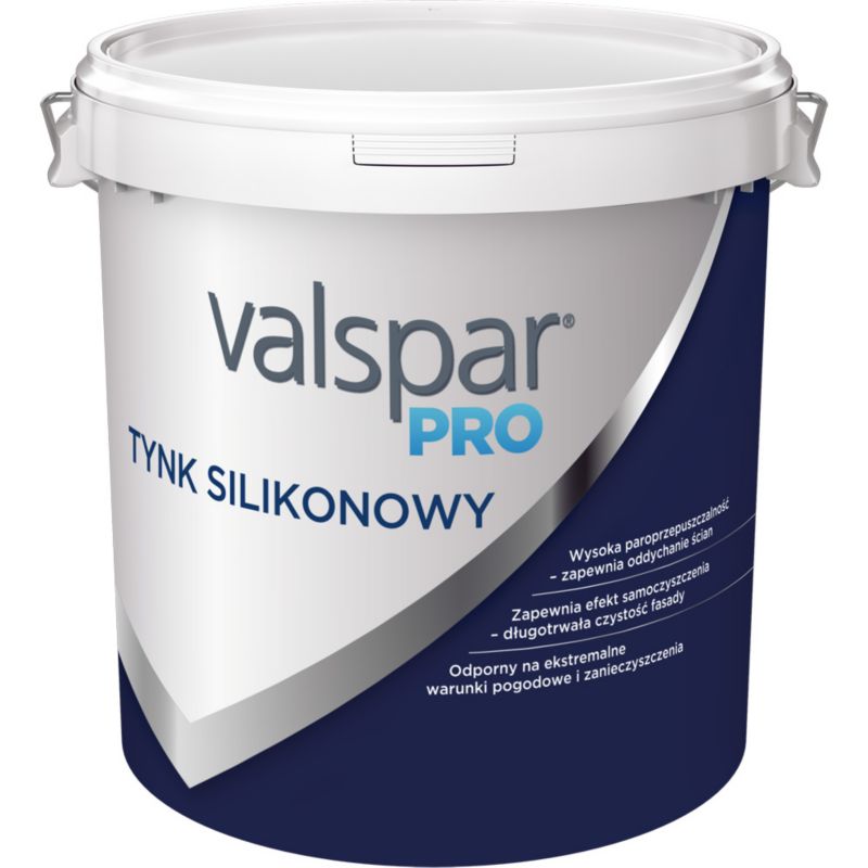 Tynk silikonowy Valspar Pro baza 1 25 kg