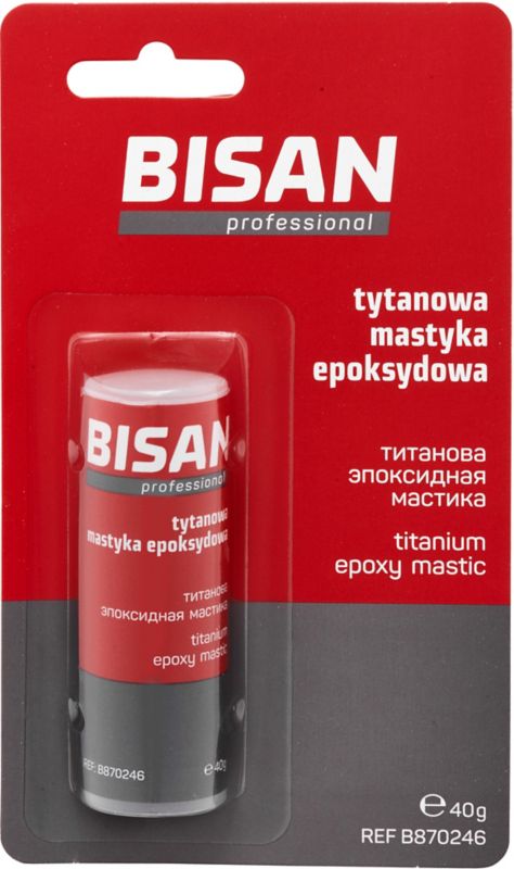 Tytanowa mastyka epoksydowa Bisan 40 g