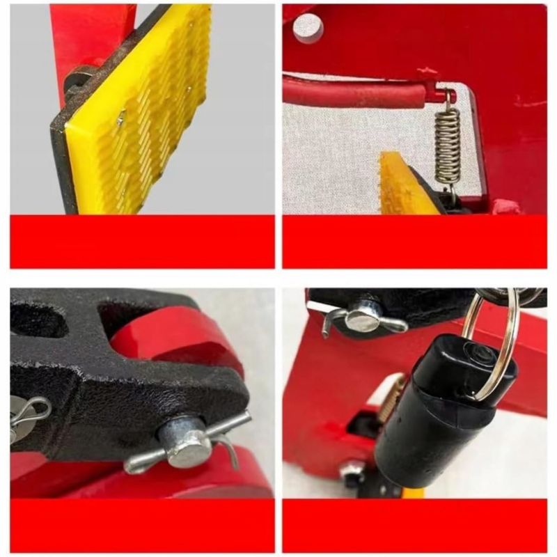 Uchwyt Brukarski RodClamp 325KG Dźwigniowy - Nośność 325 kg, Zakres 6-18 cm, Antypoślizgowe Nakładki, 1 szt.