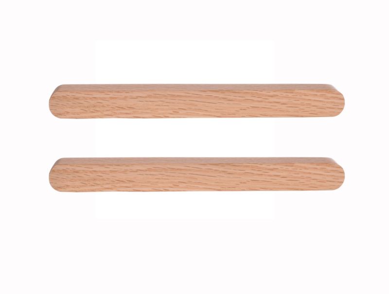 Uchwyt do mebli kuchennych GoodHome drewno naturalne 220 mm