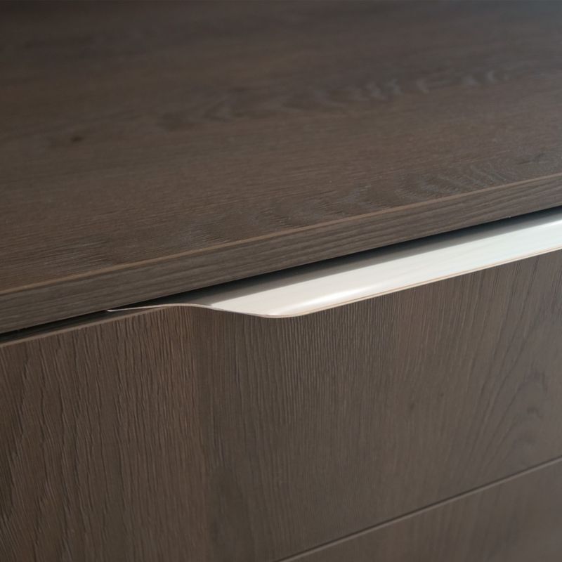 Uchwyt do szafki pod umywalkę GoodHome Imandra 100 cm aluminium 2 szt.