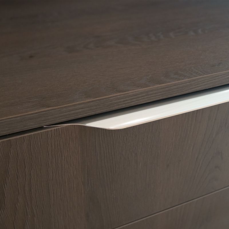 Uchwyt do szafki pod umywalkę GoodHome Imandra 60 cm aluminium 2 szt.