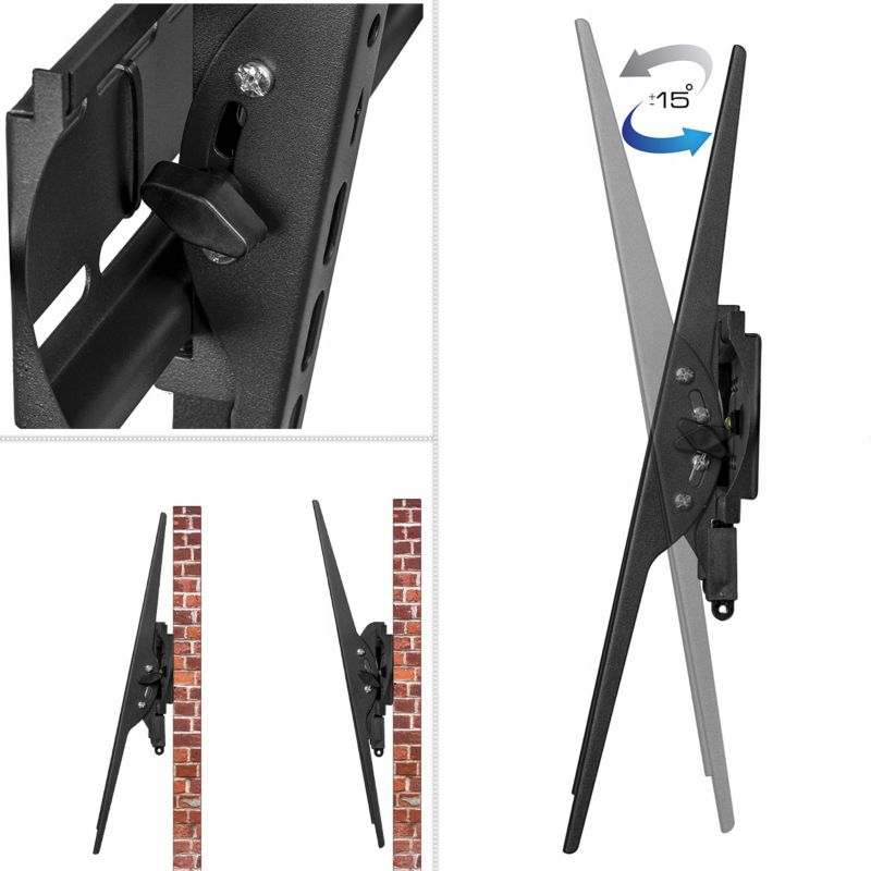 Uchwyt do TV King Mount KG-1034 uchylny 23-65 cali 45kg 1 szt.