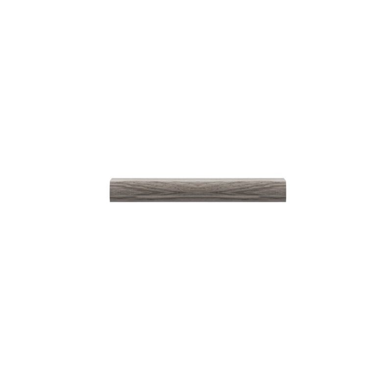 Uchwyt drewniany GoodHome Atomia 15,5 cm dąb szary 2 szt.