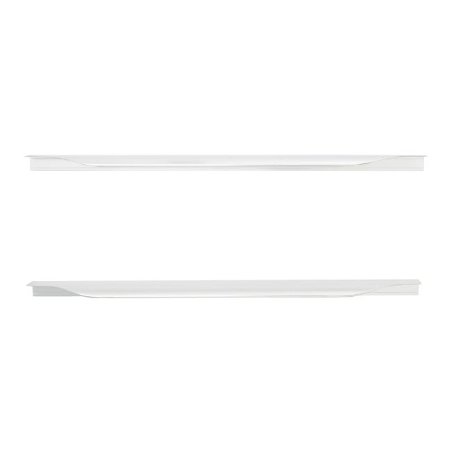 Uchwyt krawędziowy GoodHome aluminium 397 mm