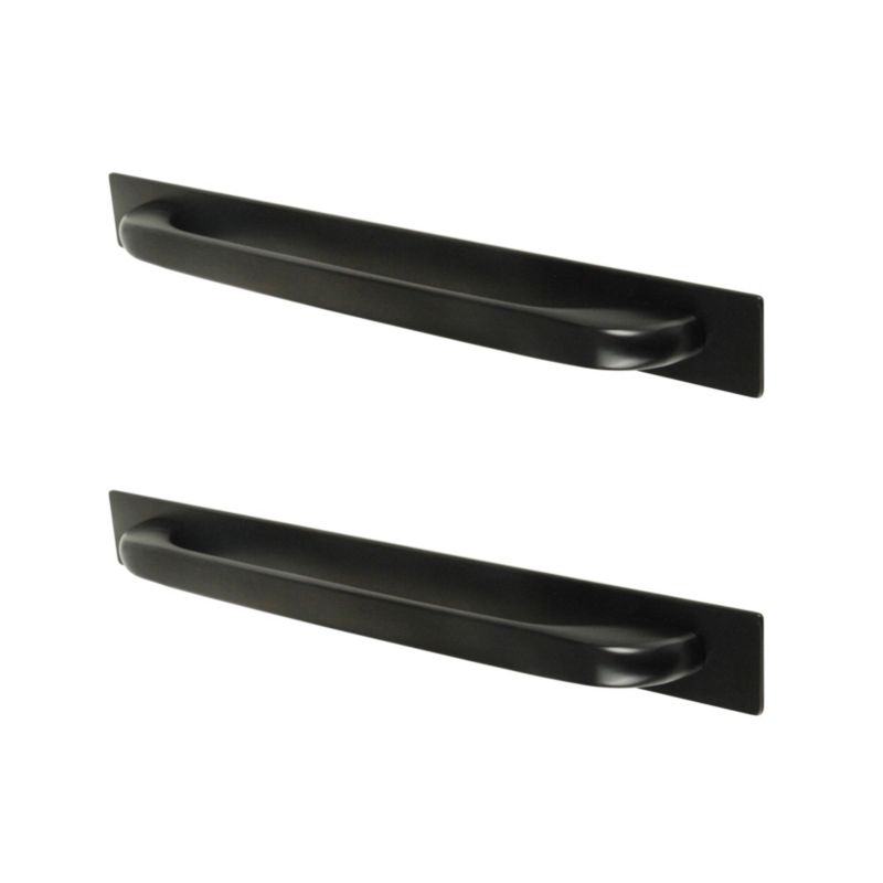 Uchwyt meblowy GoodHome Chervil 225 mm czarny