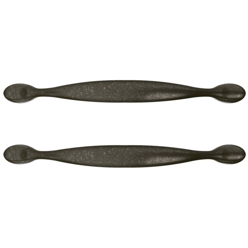 Uchwyt meblowy GoodHome Chervil łuk 158 mm cyna