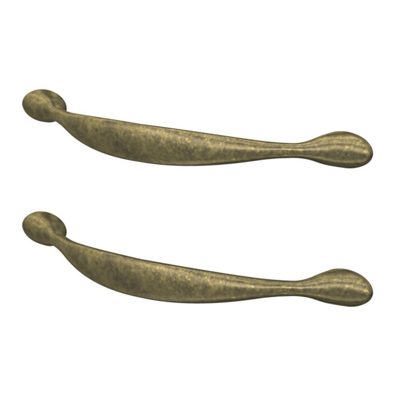 Uchwyt meblowy GoodHome Chervil łuk 158 mm miedź