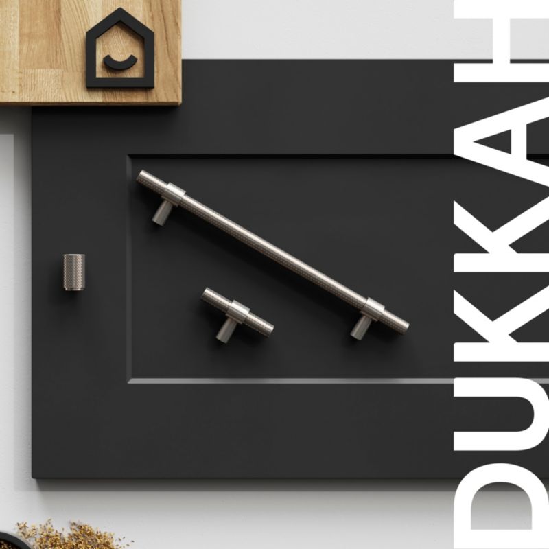 Uchwyt meblowy GoodHome Dukkah 95 mm stal