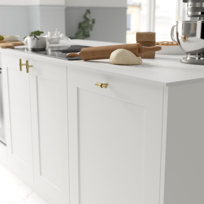 Uchwyt meblowy GoodHome Dukkah T 95 mm mosiądz