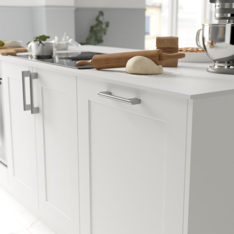 Uchwyt meblowy GoodHome Khara 188 mm nikiel stalowy tłoczony 2 szt.