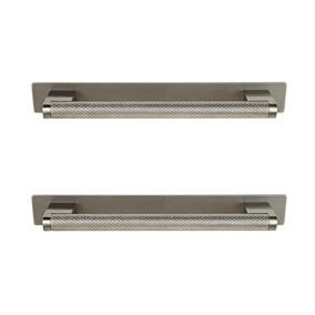 Uchwyt meblowy GoodHome Khara 188 mm nikiel stalowy tłoczony 2 szt.