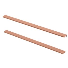 Uchwyt meblowy Roca Style 60 cm różowe złoto 2 szt.