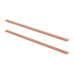 Uchwyt meblowy Roca Style 80 cm różowe złoto 2 szt.