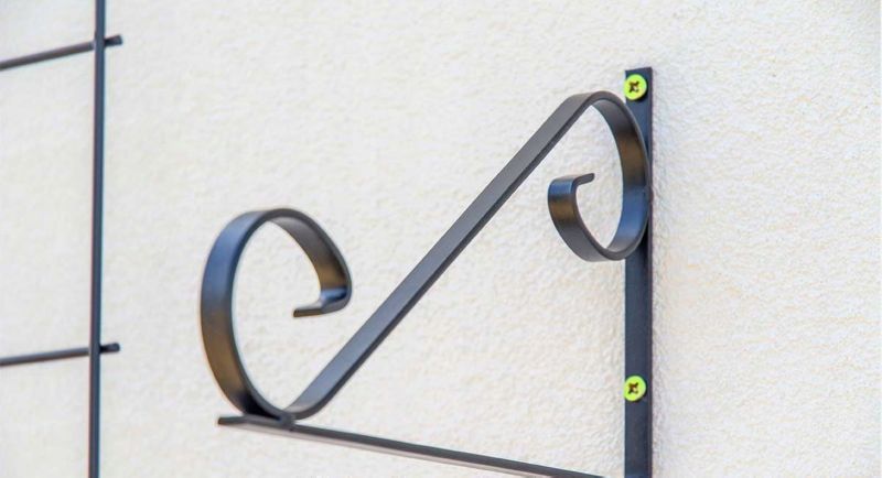 Uchwyt Na Doniczki KADAX Wieszak Lampion Ozdobny Płaski 1szt.