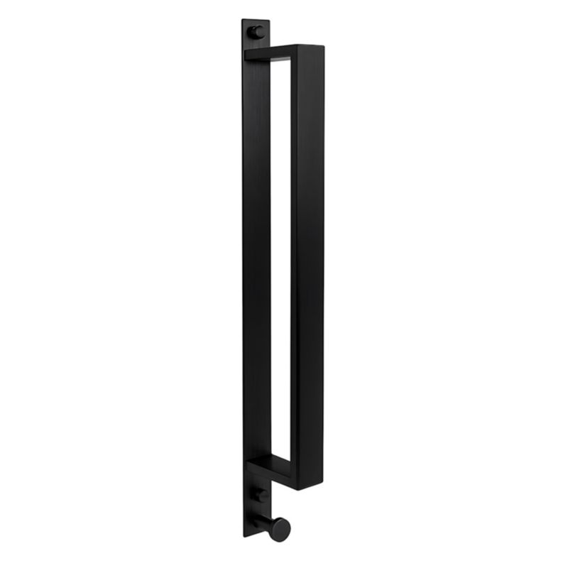 Uchwyt Na Ręcznik Pionowy Rea Czarny 7X3X45Cm 1Szt
