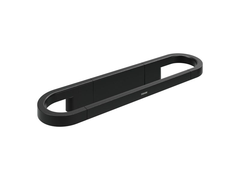 Uchwyt na ręcznik Ravak Chrome II CR II 310.20BLM 32cm naścienny czarny mat 1szt