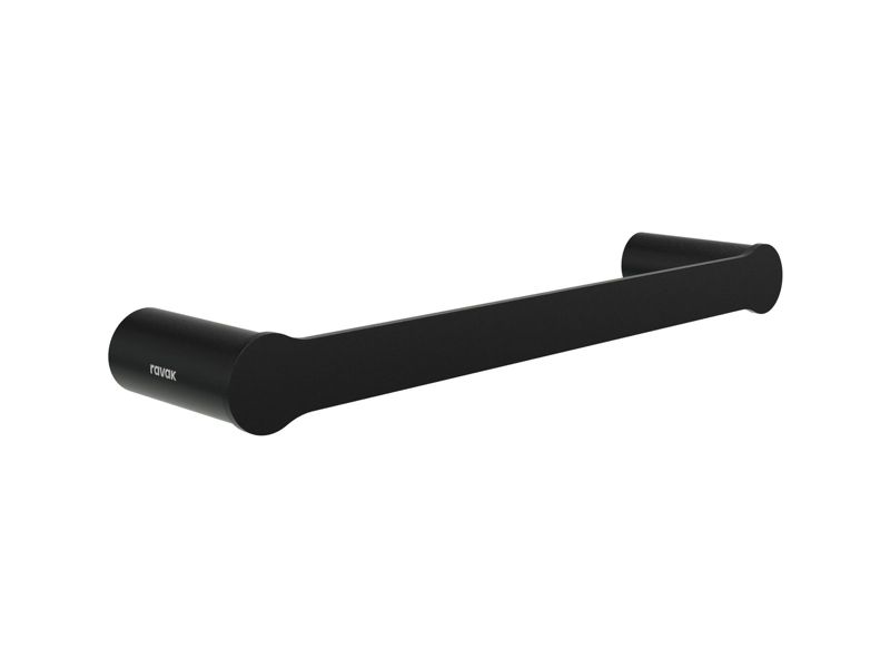 Uchwyt na ręcznik Ravak Fold FD 301.20BLM 25cm czarny mat 1 szt.
