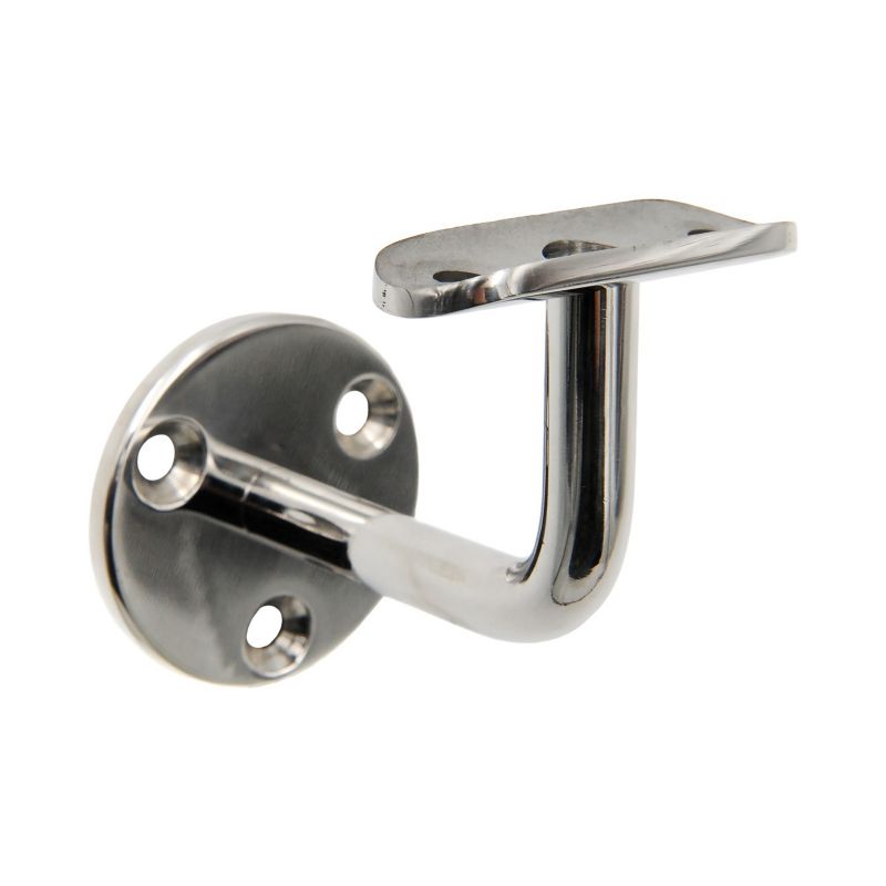 Uchwyt poręczy PINOX do ściany 42,4 mm okrągły - stal nierdzewna fi 60x 12 mm (Połysk)  1 szt