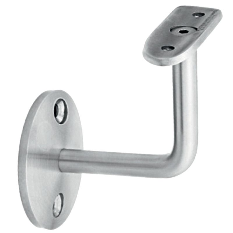Uchwyt poręczy PINOX do ściany 42,4 mm okrągły - stal nierdzewna fi 70x 12 mm (Satyna)  1 szt