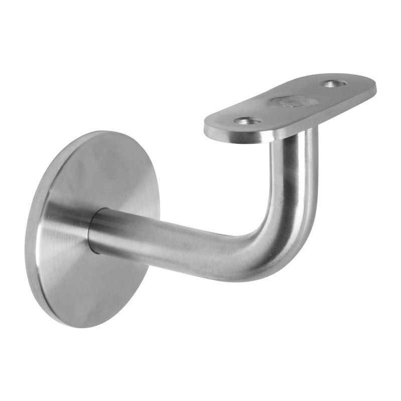 Uchwyt poręczy PINOX do ściany płaski przegubowy - stal nierdzewna fi 60x 14 mm (Satyna)  1 szt