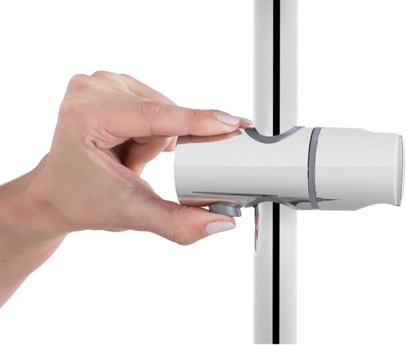 Uchwyt prysznicowy Invena Samba Plus 22,6mm chromowany 1 szt.