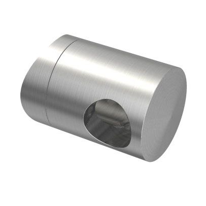Uchwyt przelotowy balustrady AVIS dla rurki fi12,0/fi42,4 mm, stal nierdzewna, szlifowany