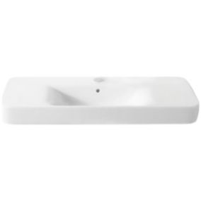 Umywalka ścienna Roca SENSO SQUARE  85 x 47,5 cm możliwość postawienia na blacie A32751N000 1 szt.