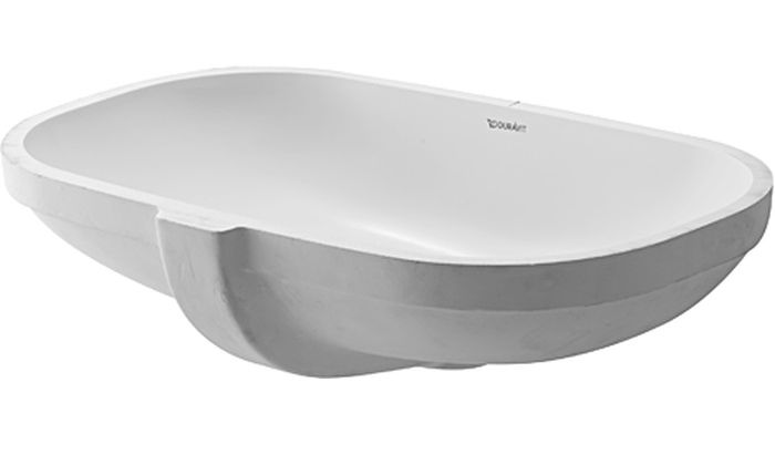 Umywalka Duravit D Code podblatowa prostokątna 49,5 x 29 cm ceramiczna biała 1 szt.