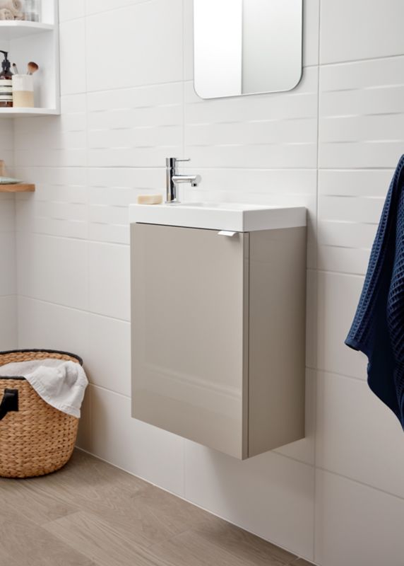 Umywalka konglomeratowa GoodHome Beni 44 cm