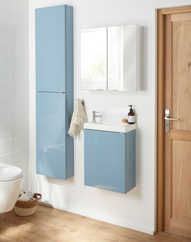 Umywalka konglomeratowa GoodHome Beni 44 cm