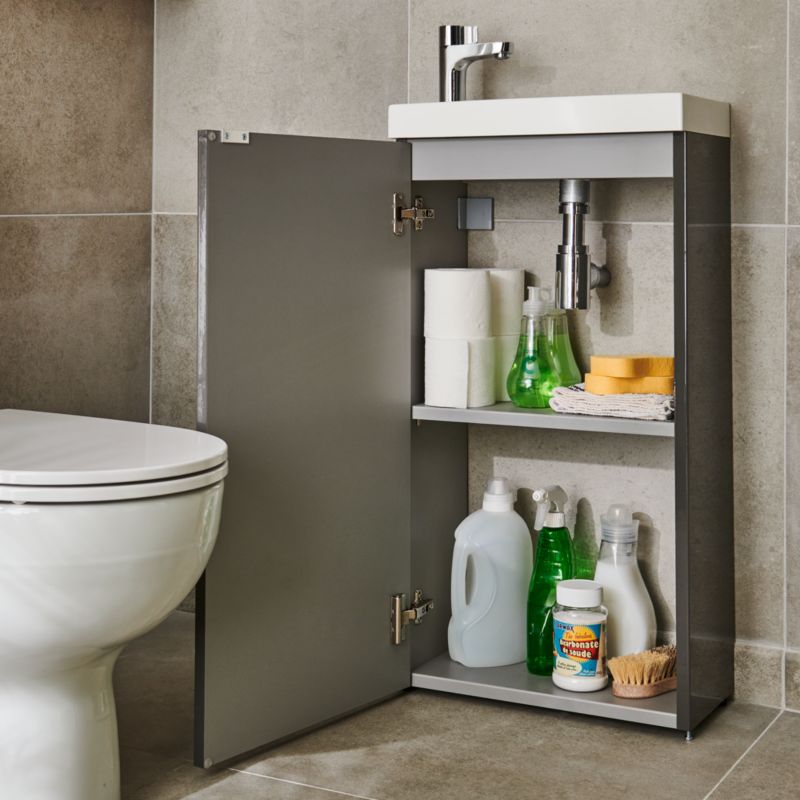 Umywalka konglomeratowa GoodHome Beni 44 cm