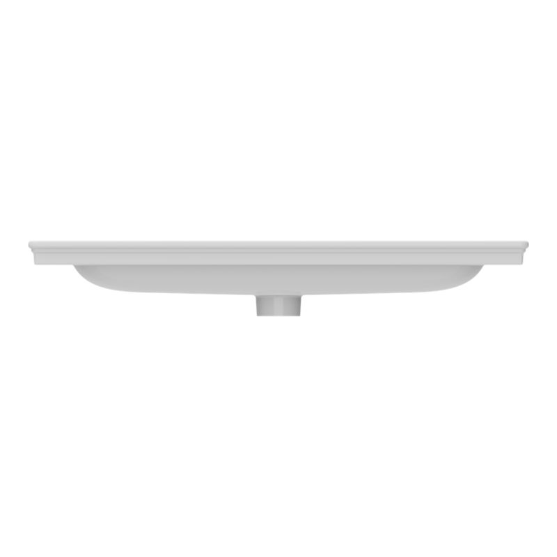 Umywalka konglomeratowa GoodHome Endell 80 cm z syfonem
