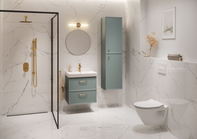 Umywalka meblowa ceramiczna Cersanit Mille Slim 60 cm