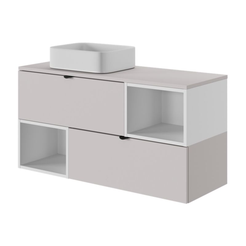 Umywalka meblowa ceramiczna GoodHome Levanna 80 cm biała