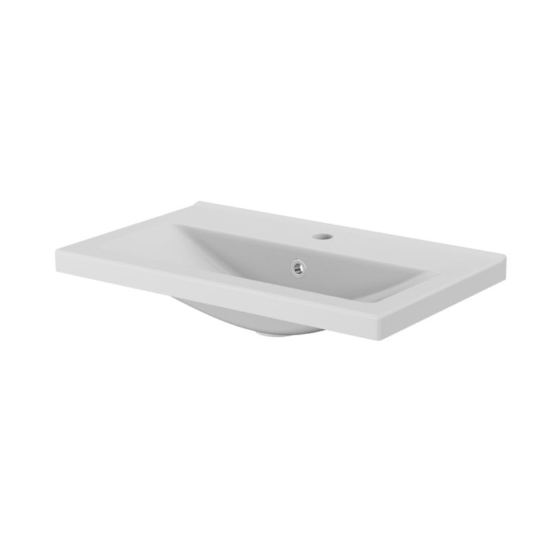Umywalka meblowa ceramiczna GoodHome Nira slim 60,4 x 36,3 x 12,4 cm