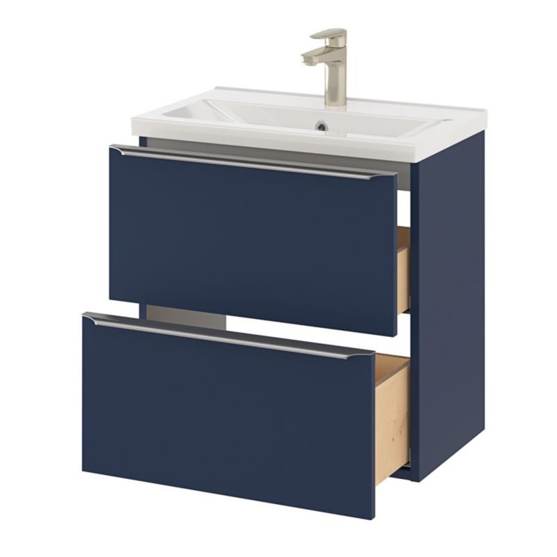 Umywalka meblowa ceramiczna GoodHome Nira slim 60,4 x 36,3 x 12,4 cm