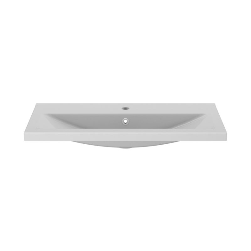 Umywalka meblowa ceramiczna GoodHome Nira slim 80,4 x 36,3 x 12,4 cm