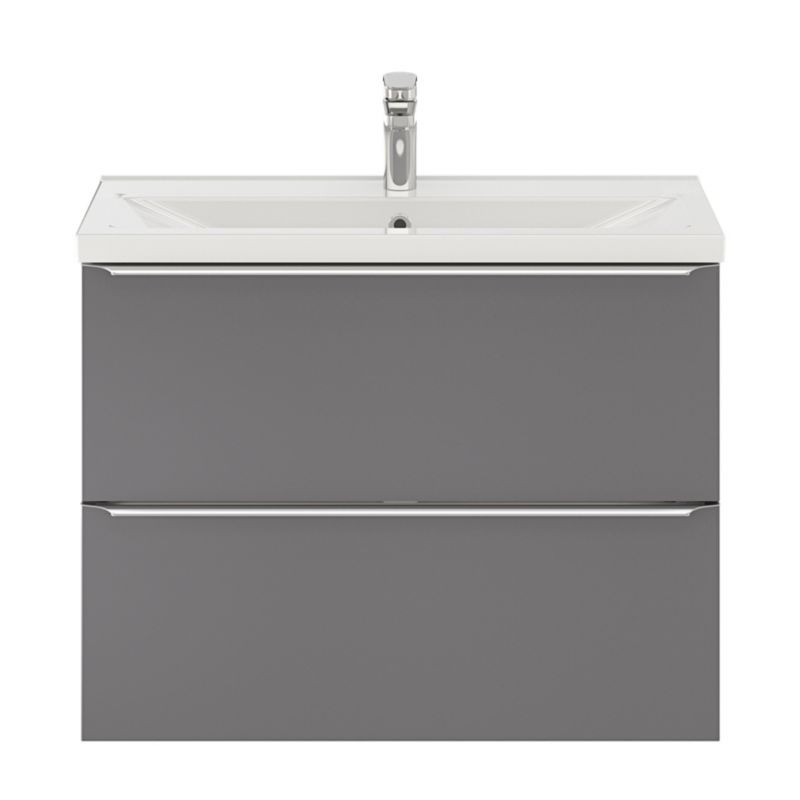 Umywalka meblowa ceramiczna GoodHome Nira slim 80,4 x 36,3 x 12,4 cm
