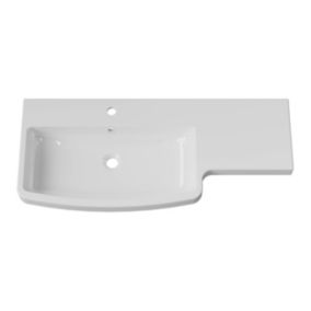 Umywalka meblowa GoodHome Himalia 105 x 45 cm lewostronna
