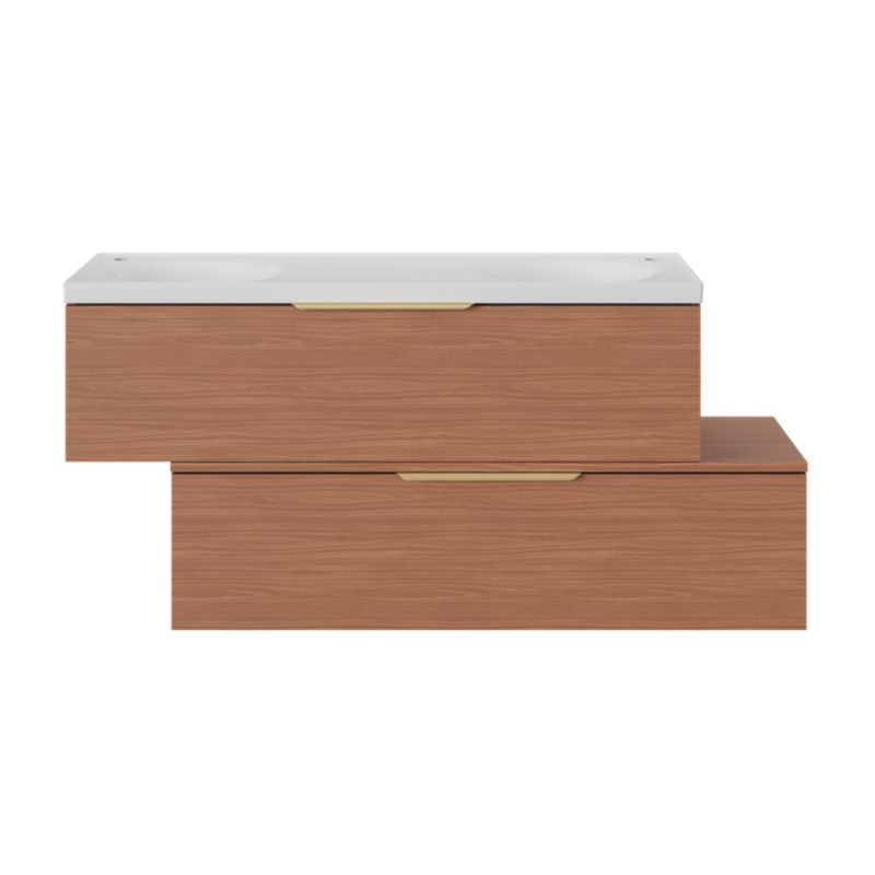Umywalka meblowa GoodHome Kentia 120 cm biała